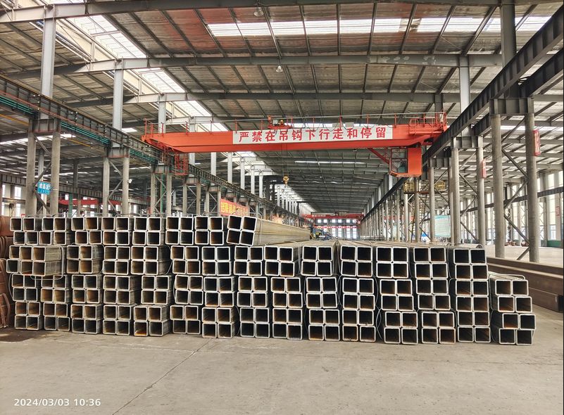 冷彎方管125*125*7.75毫米，材質Q355B